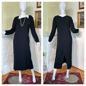 Jillian Welch Victoria Vintage LBD Midi Cocktail Dress Vintage